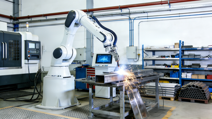 南京新控AI系列打磨机器人的毫米智慧：以钢铁之躯，执行柔性打磨