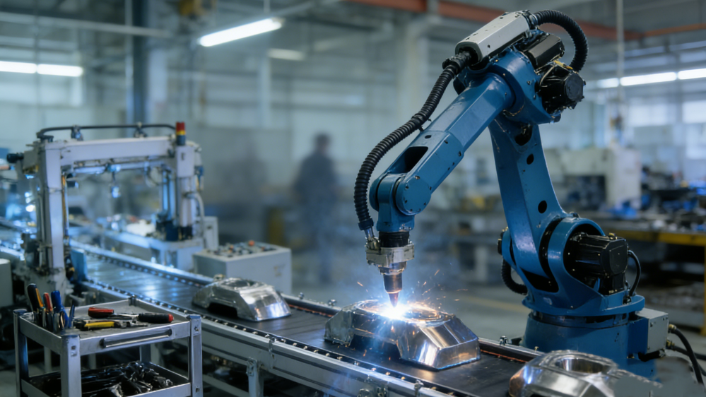 智造新引擎：南京新控AI系列打磨机器人，如何在铸件上“精雕细琢”？